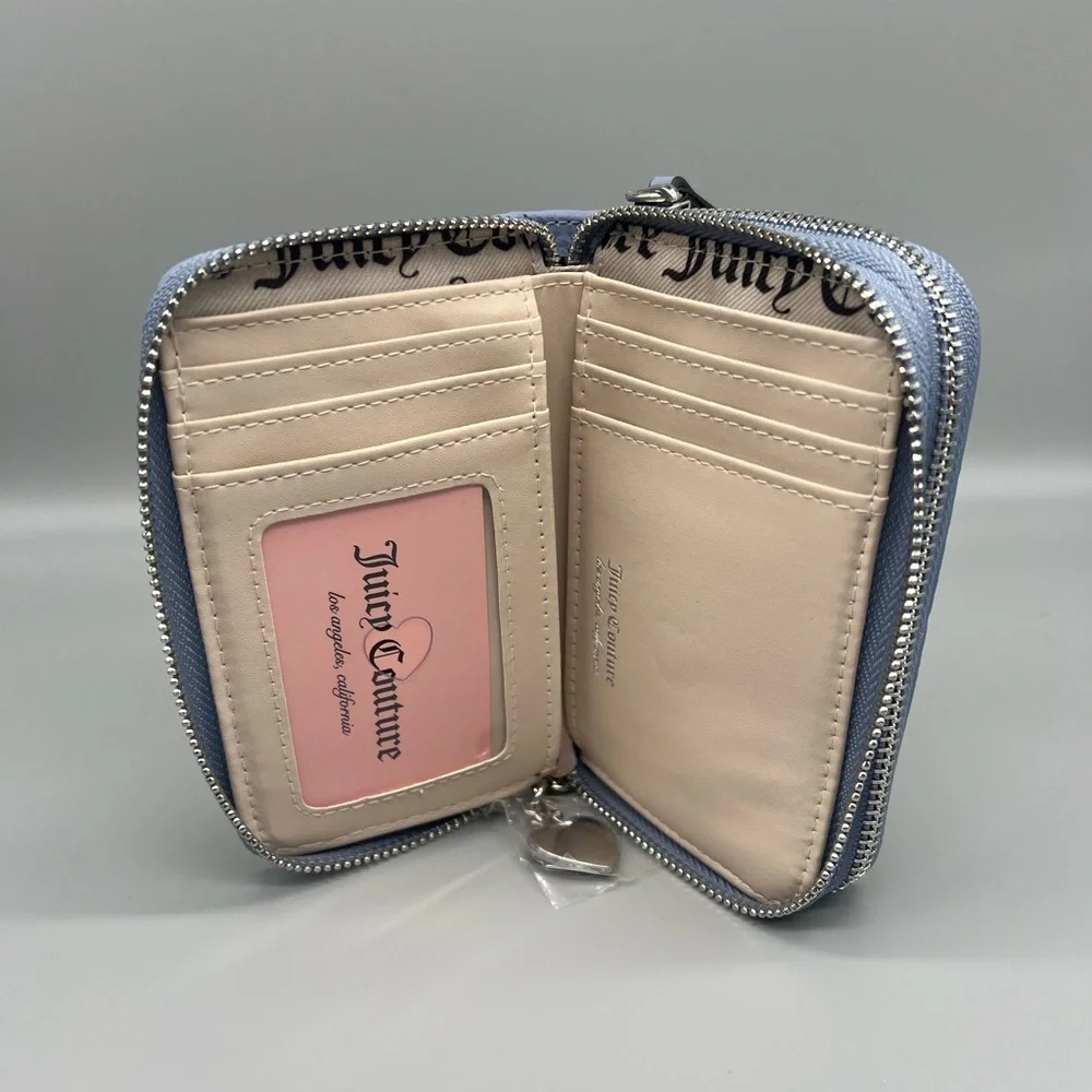 Juicy couture royal couture medium zip around wallet